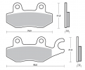 Disk pločice BREMBO 07KA31SA