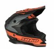 MX helmet YOKO SCRAMBLE matte black / orange XL
