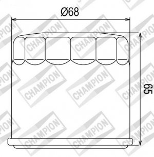 Filter ulja CHAMPION COF038