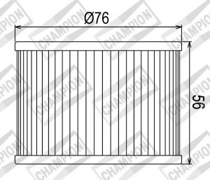 Filter ulja CHAMPION COF301