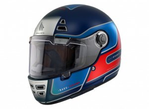 Full face helmet MT Helmets JARAMA BAUX D7 MATT BLUE XS