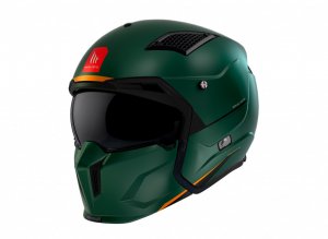 Trial helmet MT Helmets STREETFIGHTER SV S SOLID A6 MATT MATT GREEN XS