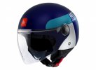 Jet helmet MT Helmets STREET S INBOARD C7 MATT BLUE XXS