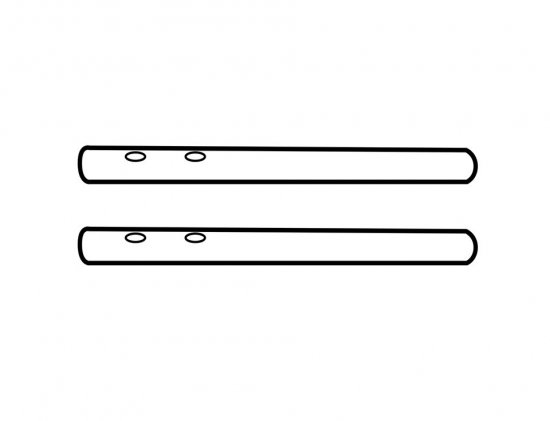 Hinge SHAD (?3x58'5) for KAWASAKI Versys 1000, S, SE