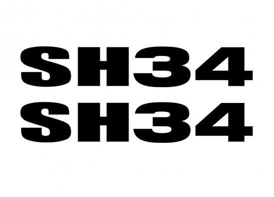 Stickers SHAD for SH34 for YAMAHA MT-10 1000