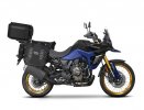 Set of SHAD TERRA TR40 adventure saddlebags and SHAD TERRA aluminium top case TR55 PURE BLACK, inclu SHAD SUZUKI V-STROM 800 DE