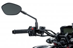 Backmirror handlebar support PUIG Crni