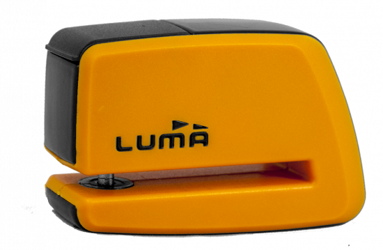 Lock LUMA ENDURO 91D with bag orange for KAWASAKI Versys 1000, S, SE