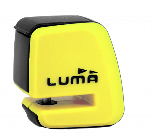 Lock LUMA ENDURO 92D with bag yellow for KAWASAKI Versys 1000, S, SE