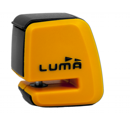 Lock LUMA ENDURO 92D with bag orange for KAWASAKI Versys 1000, S, SE