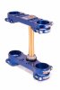 Triple clamp X-TRIG 40802003 ROCS TECH Plavi 24mm