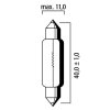 Bulb RMS 246510626 FLOSSER 6V 10W t 11x40