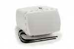 Top box PUIG 3660B MAXI BOX white without lock and fasten with included straps