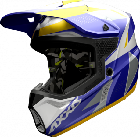 MX helmet AXXIS WOLF bandit c3 matt yellow S