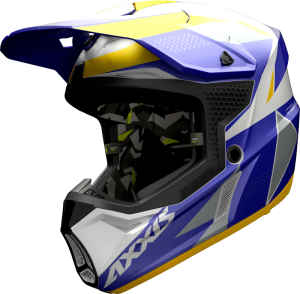 MX helmet AXXIS WOLF bandit c3 matt yellow XS