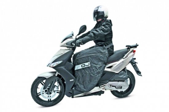 Legs cover PUIG RAINCOAT Crni Scooter for KAWASAKI Versys 1000, S, SE