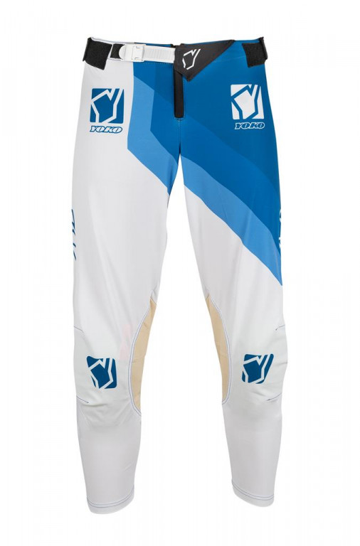 MX hlače YOKO VIILEE white / blue 32