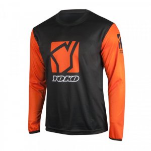 MX jersey YOKO SCRAMBLE black / orange M