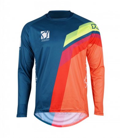 MX jersey YOKO VIILEE blue/ orange / yellow L