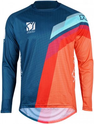 MX jersey YOKO VIILEE blue/ orange / blue XXXL