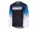 MX jersey YOKO TWO black/white/blue S