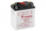 Conventional 6V battery NO ACID YUASA 6N6-3B