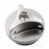 Oil filler cap PRO BOLT aluminium silver