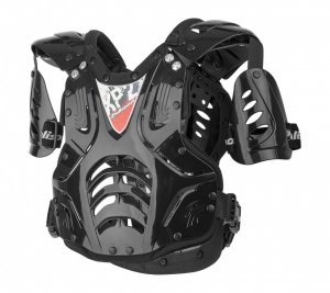 Chest Protector POLISPORT XP2 ADULT black/silver/black