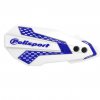 Handguard POLISPORT 8308200016 MX FLOW with mounting system white /blue 98