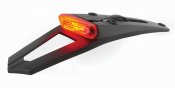 Tail Light for rear fender POLISPORT 8569500001 RS LED 12V 1,1/0,2W LED lamp Crni