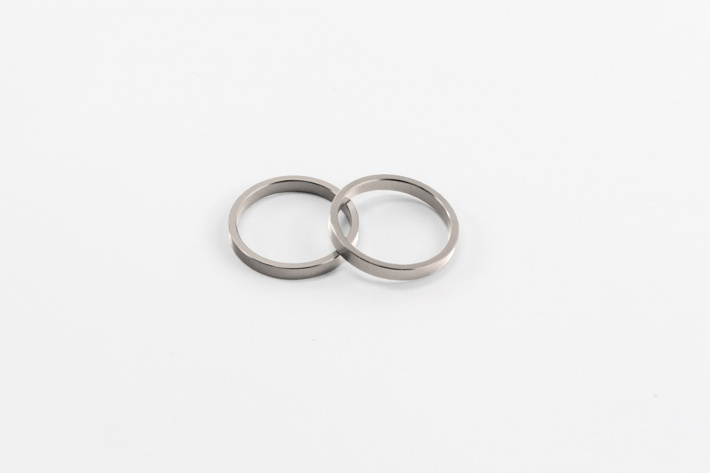 Spare rings PUIG 9170P SHORT WITH RING silver