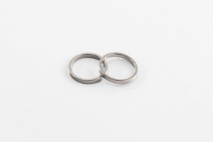 Spare rings PUIG 9170P SHORT WITH RING silver