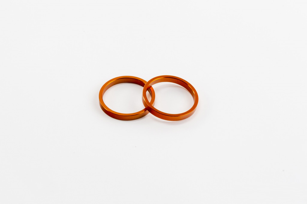 Spare rings PUIG 9170T SHORT WITH RING orange