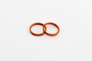 Spare rings PUIG 9170T SHORT WITH RING orange