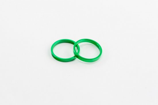 Spare rings PUIG SHORT WITH RING green for YAMAHA MT-10 1000