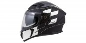 Full face helmet CASSIDA INTEGRAL 3.0 ROXOR white matt/ black/ grey XS