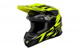 Motocross Helmet CASSIDA CROSS CUP TWO yellow fluo/ black/ grey XS