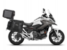 Complete set of SHAD TERRA TR40 adventure saddlebags and SHAD TERRA BLACK aluminium 48L topcase, inc SHAD HONDA NC 750 X