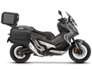 Set aluminijastih kofera sa nosači i pločo SHAD TERRA BLACK, 37L stražnji kofer in 47L bočni koferi SHAD HONDA X-ADV 750