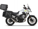 Complete set of SHAD TERRA TR40 adventure saddlebags and SHAD TERRA BLACK aluminium 48L topcase, inc SHAD HONDA CB 500 X