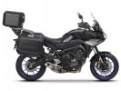 Set aluminijastih kofera sa nosači i pločo SHAD TERRA BLACK, 37L stražnji kofer in 36L bočni koferi SHAD YAMAHA MT-09 Tracer / Tracer 900