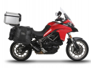 Complete set of SHAD TERRA TR40 adventure saddlebags and SHAD TERRA aluminium 55L topcase, including SHAD DUCATI MULTISTRADA 950 / 1200 / 1260