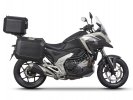 Set aluminijastih kofera sa nosači i pločo SHAD TERRA BLACK, 37L stražnji kofer in 36L bočni koferi SHAD HONDA NC 750 X 2021-