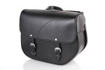 Leather saddlebag CUSTOMACCES AP0012N SANT LOUIS Crni