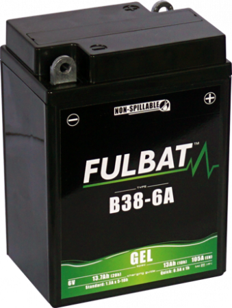 Gel battery FULBAT B38-6A GEL