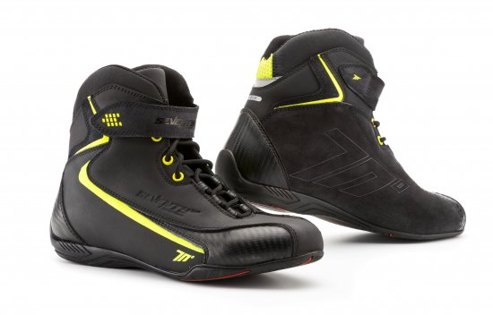 Čizme Seventy Degrees 70° SD-BC6 BLACK/FLUOR YELLOW T48