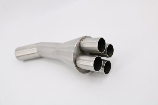 Link pipe GPR CAFE.COL.1 CAFÉ RACER 4in1 Brushed Stainless steel