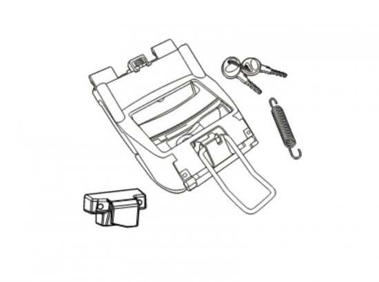 Set mechanism SHAD SH47 for YAMAHA MT-10 1000