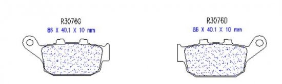 Disk pločice CL BRAKES 3076 MSC