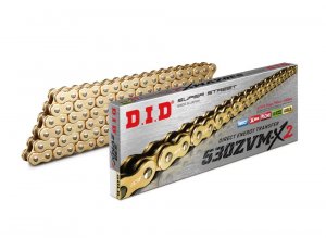 ZVM-X series X-Ring chain D.I.D Chain 530ZVM-X2 112 L Gold/Gold